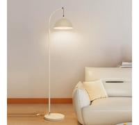 Lampada da terra ad arco Lampade da terra da lettura nere Lampada da palo alta in ferro antiruggine con base in marmo Decorazione ad angolo Luci da terra Lampada da palo moderna per sala studio Aula