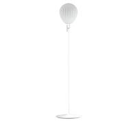 Lampada da terra Around The World, media , Bianco