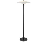 Lampada da Terra Baroni Ø46 Nero/Opale