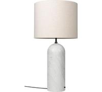 Lampada da Terra Bassa Gravity XL Bianco/tela