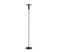 Lampada da Terra Beads, Luce Verso L'alto, Colore Nero Fumé.