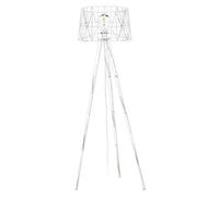 Lampada da terra bianca TESS piantana lampada da terra E27- - lampade da terra salotto - lampada soggiorno da terra - floor lamp - lampada da terra camera da letto - piantane da terra