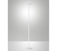 Lampada da Terra Bianco IDEAL Collezione Fabas 1 Luce Dimmerabile e Orientabile