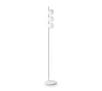 Lampada Da Terra Binomio 3 Luci G9 Bianco Con Dimmer Esterno Ideal Lux
