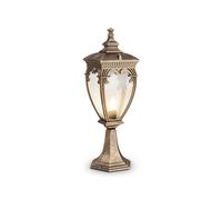 Maytoni Lampada da terra bassa per esterno con struttura in alluminio Fleur Oro/ [EEK: A+]