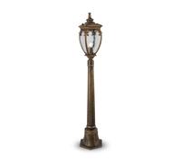 Maytoni Lampada da terra alta per esterno con struttura in alluminio Fleur Oro/N [EEK: A]