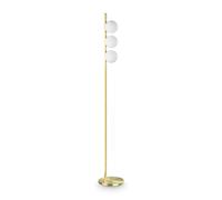 Lampada Da Terra Collezione BINOMIO 3 Luci G9 Ottone Dimmerabile Ideal Lux