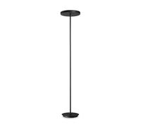 Piantana Moderna Colonna Metallo Nero 4 Luci Gx53 9W 3000K Luce Calda