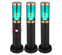 Luce con Piedistallo Esterni Piantana Sensore RGB LED Telecomando Dimmerabile 3x [EEK: F]