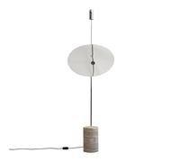 Lampada da Terra Cromo The Moon di