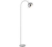 Lampada da terra curva brillante Helen, attacco E27, altezza 170 cm,