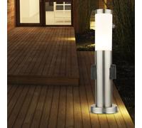 Lampada Da Terra Da Esterno Con Presa LED Sensore Di Movimento Con Picchetto [EEK: G]