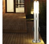 Lampada Da Terra Da Esterno Con Presa LED Sensore Di Movimento Con Picchetto [EEK: G]
