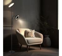 Lampada Da Terra Deckenfluter LED Lampada Da Camera Dimmerabile Ventilatore CCT [EEK: F]