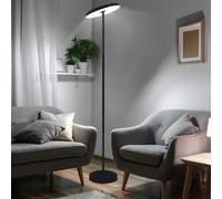 Lampada Da Terra Deckenfluter Touchdimmer LED Da Pranzo Nera Regolabile [EEK: Non valutato]