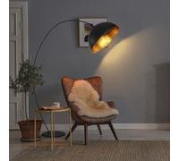 LED Design Arco Supporto Luce Lavoro Camera Fogli Oro Lampada a Stelo Girevole [EEK: F]