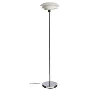 Dyberg Larsen Lampada da terra DL31 Metallo Ø 31 cm Bianco