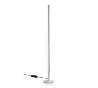 DORICA LAMPADA DA TERRA CON DIMMER LED 3000K 50W 7100 lm H.190CM ACCIAIO LISCIO