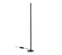 Lampada Da Terra Dorica Luce Calda 50W Nero Ideal Lux
