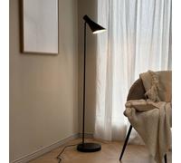 Lampada da terra Dyberg Larsen DL12, nero, altezza 139 cm, metallo Dyberg Larsen