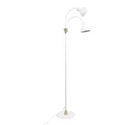 Lampada da Terra Dyberg Larsen Lilje Bianco/ Ottone