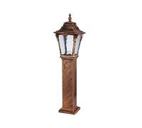 Lampada da Terra E27 Di Tradizieuropea, Classica Lanterna da Esterno Impermeabile, Luci da Giardino Classiche, Lampida Strada, Metbronzo, Vetro, Stile Moderno,De per Porte D'Ingresso