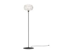 Lampada da Terra Eos Mini Bianco con Gambe Nero