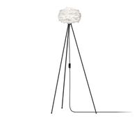 Lampada da Terra Eos Tripod Mini Bianco con Gambe Nero