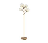 Lampada Da Terra EQUINOXE 4 Luci G4 Cromo Dimmerabile Ideal Lux