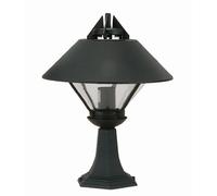 Lampada Da Terra Esterno Nera IP43 H:47cm E27 Rustica Lampione KAILIDA