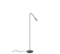 Lampada da Terra Estiluz Volta 3000K Nero/ Oro Satinato
