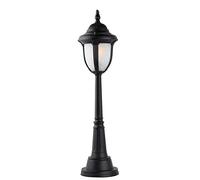 Lampada da Terra Europea da Esterno E27 da 77 Cm, Semplice e Moderna, per Esterni, con 1 Luce, per Villa, per Patio, Giardino, Decorazione, Impermeabile, per Tavolo, Illuminazione, Palo Nero.