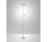 FABAS LUCE Ideal lampada da terra LED, 3000 K, 1 x 40 W e 1 x 8 W La: 46 A: 188 cm, 3550-10-102, Ideal [Lampade per Interni > Faretti da Soffitto]