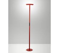 Lampada da Terra Fizz Rosso Collezione FIZZ con Luce LED Regolabile e Moderno De