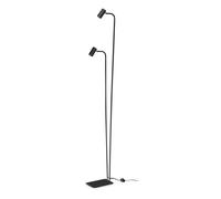 Ideal Lux Lampada da terra GINGER PT2 2 luci a braccio multiplo Nero