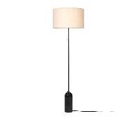 Lampada da Terra GUBI Gravity, Grande , Nero/tela