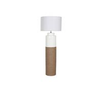 Lampada da Terra Home ESPRIT Bianco Marrone 220 V 50 X 50 X 139,5 cm