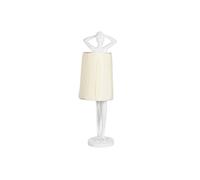 Lampada da Terra Home ESPRIT Bianco Resina 50 W 220 V 46 x 41 x 137,5 cm