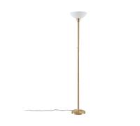 Lampada da terra 'Ignacia' colore Oro, in Metallo ad es. Soggiorno & Sala da pranzo (1 luce, E27) di Lindby | lampada da pavimento, lampada da terra