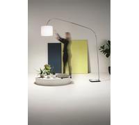 LAMPADA DA TERRA IN METALLO GLAM CROMO PT.GLAM-CROMO