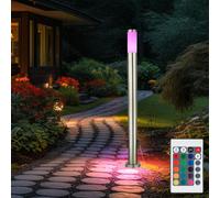 Lampada Da Terra Lampada Da Giardino Con Telecomando Dimmer RGB LED 110 Cm