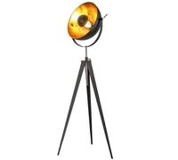 Lampada da terra Lampada da salotto Regolabile in altezza Metallo dorato H 151,8 cm