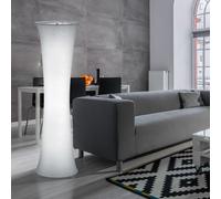 Lampada Da Terra Lampada Da Tavolo 2 Fiamme Bianca Metallo 2x E27 H 123 Cm [EEK: Non valutato]