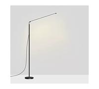 Lampada da terra Lampada da terra a LED Super luminosa Soggiorno Camera letto Comodino scrivania lettura bianca nera (esclusa la sorgente luminosa)(Nero,150cm*100cm)