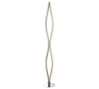 Lampada da terra LED camera da letto camera degli ospiti faretto lettura ALU lampada da terra ondulata780256
