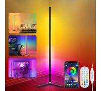 Lampada Da Terra LED Dimmerabile, Piantana LED 11W 1800 Lm, Lampada Ad Angolo