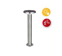 LAMPADA DA TERRA LED SOLARE 600 LUMEN RILEVATORE DI MOVIMENTO DEVILS TOWER VELA