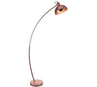 Versanora VN-L00025-EU Arco Lampada da Pavimento 60 W, Oro Rosato/Oro Rosato, 88 x 25 x 160 cm