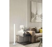 Lampada da terra luce led 20w lume a piantana lineare bianco stile moderno