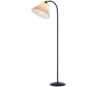 Lampada da Terra Medina di Halo Design Bianco/ Nero